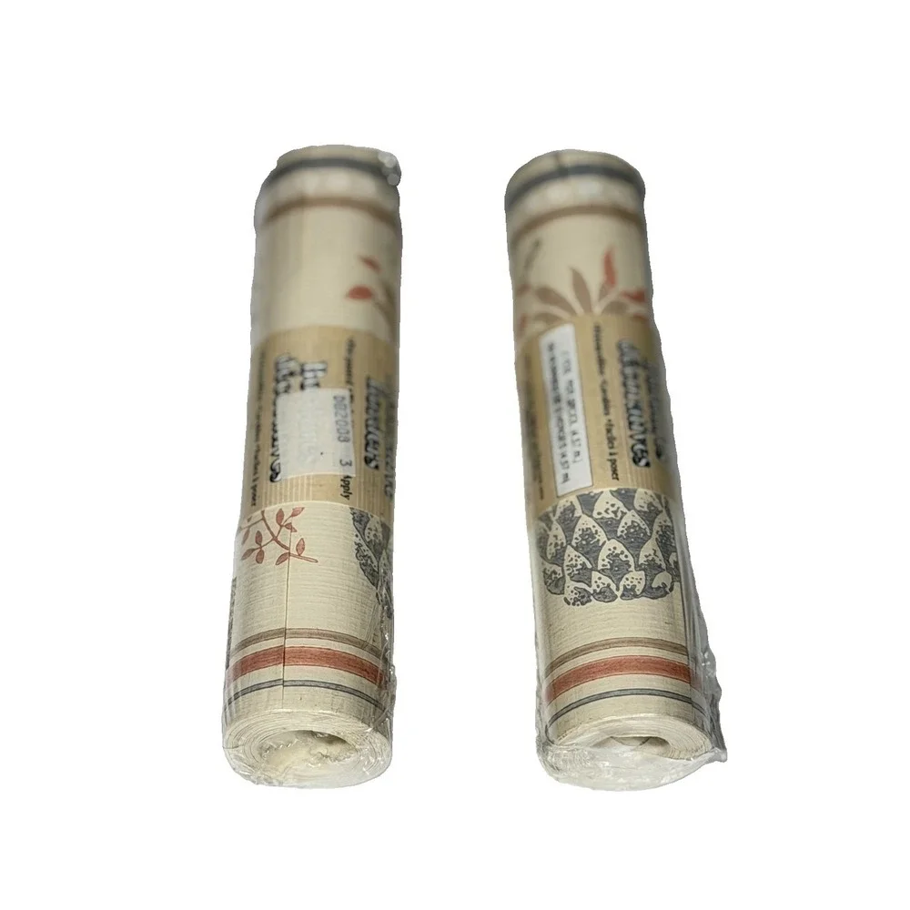 Norwall Pre-pasted Decorative Pineapple Border 2 5-yd Spools 30' Total Sealed